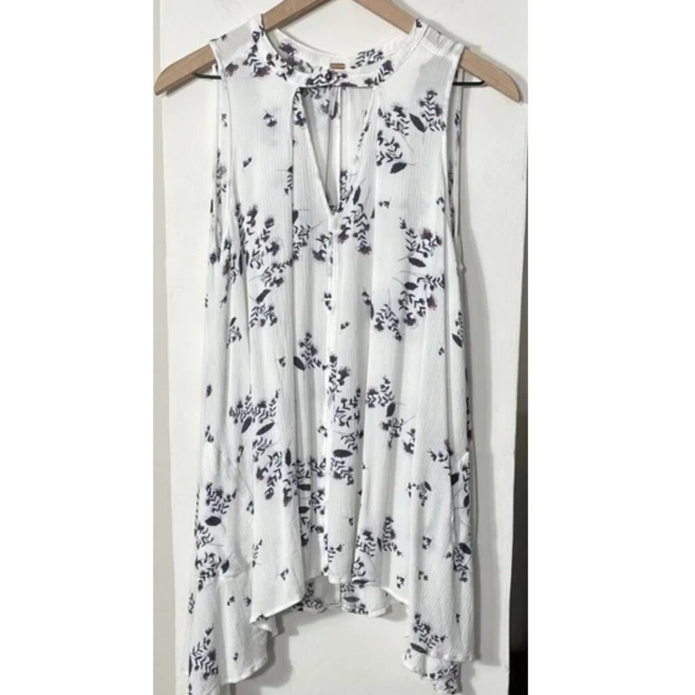 Free People - Sleeveless Tunic/Dress with Keyhole Front - Picture 2 of 8